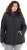 Ulla Popken HYPRAR Channel Quilted Jacket Black - Jakne - 