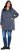 Ulla Popken Knit Fleece-Lined Jacket Navy - Jakne - 