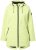 Ulla Popken Hyprar Soft Shell Water Repellent Hooded Jacket Lime Green - Jakne - 