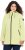 Ulla Popken Hyprar Soft Shell Water Repellent Hooded Jacket Lime Green - Jakne - 