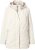 Ulla Popken Long Triple Function Softshell Jacket Natural White - Jakne - 