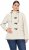 Ulla Popken HYPRAR Toggle Button Microfleece Lined Jacket Light Champagne - Jakne - 