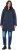Ulla Popken HYPRAR Drawstring Waist Parka Navy - Jakne - 