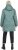 Ulla Popken HYPRAR Drawstring Waist Parka Grey Green - Jakne - 