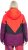 Ulla Popken HYPRAR Performance Colorblock Ski Jacket Coral - Jakne - 