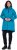 Ulla Popken HYPRAR Triple-Function Longline Jacket Turquoise - Jakne - 