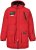 JAY-PI Warm Quilted Parka Dual Function Windproof and Water Repellent Red - Jakne - Moške bunde za Močnejše Postave