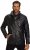 JP1880 Jacket Nappa Lamb Leather Black - Jakne - Moške bunde za Močnejše Postave