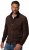 JP1880 Leather Jacket Goat Suede Espresso Brown - Jakne - Moške bunde za Močnejše Postave