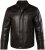 JP1880 Leather Jacket Soft Lamb Nappa Dark Brown - Jakne - Moške bunde za Močnejše Postave