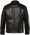 JP1880 Leather Jacket Soft Lamb Nappa Dark Brown - Jakne - Moške bunde za Močnejše Postave