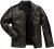 JP1880 Leather Jacket Soft Lamb Nappa Dark Brown - Jakne - Moške bunde za Močnejše Postave