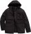 Jay-Pi Jacket Technical Weatherproof Stomach Fit Black - Jakne - Moške bunde za Močnejše Postave