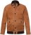 JP1880 Jacket Leather Lamb Nappa Brown - Jakne - Moške bunde za Močnejše Postave