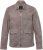 JP1880 Leather Jacket Lamskin Suede Grey - Jakne - Moške bunde za Močnejše Postave