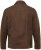 JP1880 Leather Jacket Nubuck Shirt Collar Brown - Jakne - Moške bunde za Močnejše Postave
