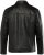 JP1880 Leather Jacket Finest Lamb Nappa Black - Jakne - Moške bunde za Močnejše Postave