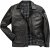 JP1880 Leather Jacket Finest Lamb Nappa Black - Jakne - Moške bunde za Močnejše Postave