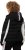 Ulla Popken HYPRAR Chevron Stripe Triple Function Quilted Fully Lined Ski Jacket Black - Jakne - 