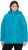 Ulla Popken Quilted Water Repellent Jacket Turquoise - Jakne - 