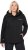Ulla Popken HYPRAR Softshell Fleece Lined Jacket Black - Jakne - 