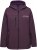Ulla Popken HYPRAR Softshell Fleece Lined Jacket Dark Blackberry - Ženski pasovi - 