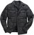JP1880 Quilted Shirt Collar Jacket TALL Anthracite - TALL jakne - 