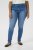 Kaffe Curve Laurina Kavbojke Washed/Destroyed Blue Denim - Kavbojke & Hlače v Velikih Številkah – Plus Size - 