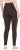 Ulla Popken Basic Stretch Knit Ankle Length Leggings Pine Brown - Kavbojke & Hlače v Velikih Številkah – Plus Size - 