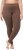 Ulla Popken Basic Stretch Knit Ankle Length Leggings Nougat Brown - Kavbojke & Hlače v Velikih Številkah – Plus Size - 