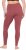 Ulla Popken Basic Stretch Knit Ankle Length Leggings Brick Red - Kavbojke & Hlače v Velikih Številkah – Plus Size - 