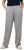 Ulla Popken Pull On Knit Straight Leg Pocket Pants Light Grey Melange - Kavbojke & Hlače v Velikih Številkah – Plus Size - 