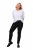 Ulla Popken Denim Look All Elastic Pocket Sienna Jeggings Black - Ulla Popken - Ulla Popken oblačila večjih velikosti