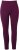 Ulla Popken Quick Dry Moisture Wicking Stretch Ski Leggings Grape Red - Kavbojke & Hlače v Velikih Številkah – Plus Size - 
