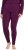 Ulla Popken Quick Dry Moisture Wicking Stretch Ski Leggings Grape Red - Kavbojke & Hlače v Velikih Številkah – Plus Size - 