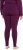 Ulla Popken Quick Dry Moisture Wicking Stretch Ski Leggings Grape Red - Kavbojke & Hlače v Velikih Številkah – Plus Size - 