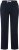 Ulla Popken Side Stripe Adjustable Drawstring Waist Joggers Navy - Kavbojke & Hlače v Velikih Številkah – Plus Size - 
