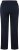 Ulla Popken Side Stripe Adjustable Drawstring Waist Joggers Navy - Kavbojke & Hlače v Velikih Številkah – Plus Size - 