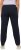Ulla Popken Side Stripe Adjustable Drawstring Waist Joggers Navy - Kavbojke & Hlače v Velikih Številkah – Plus Size - 