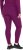 Ulla Popken Faux Fur Lined Stretch Leggings Pink Berry - Kavbojke & Hlače v Velikih Številkah – Plus Size - 