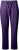 Ulla Popken Basic Drawstring Elastic Waist Cotton Blend Joggers Deep Violet - Kavbojke & Hlače v Velikih Številkah – Plus Size - 