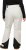Ulla Popken HYPRAR Triple Function Ski Pants Snow White - Kavbojke & Hlače v Velikih Številkah – Plus Size - 