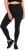 Ulla Popken Lightfit Quick Drying Leggings Black - Kavbojke & Hlače v Velikih Številkah – Plus Size - 