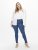 Only Carmakoma Thunder Life Skinny Fit Jeans Blue Denim - Kavbojke & Hlače v Velikih Številkah – Plus Size - 