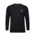 North Latitude Py Jersey O-Neck Long Sleeve Black - Spodnje perilo & kopalne hlače - Moško Spodnje Perilo za močnejše postave