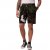 JP1880 Bermuda Shorts All-over Print Black - Kratke hlače - Moške Kratke Hlače za Močnejše Postave