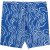 JP1880 Bermuda Shorts All-over Print Royal Blue - Kratke hlače - Moške Kratke Hlače za Močnejše Postave