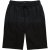 JP1880 Bermuda Sweatshorts DIpDye Black - Trenirke & kratke trenirke - Moške Trenirke za Močnejše Postave