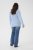 Kaffe Curve Jina Knit Pullover Powder Blue Melange - Pleten puloverji - 