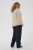 Kaffe Curve Jina Knit Pullover Feather Grey Melange - Pleten puloverji - 